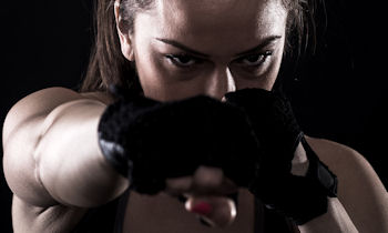 Boxerin gekauftes Bild